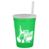 Garyline® Cups-on-the-Go Sport Sipper - 12 oz. - Translucent Green