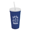 Garyline® Sport Sipper Cup - 24 oz. - Navy Blue