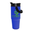 Garyline® Odyssey Stainless Steel Bottle with 2-in-1 Flip-Straw Lid - 30 oz. - Royal Blue