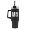 Garyline® Trek Stainless Steel Mug with Handle - 40 oz. - Black