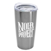 Garyline® Stainless Steel Straight-Wall Tumbler - 18 oz. - Silver