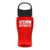 Garyline® Poly+ Jr. Bottle with Oval Crest Lid - 18 oz. - Translucent Red