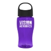 Garyline® Poly+ Jr. Bottle with Oval Crest Lid - 18 oz. - Translucent Violet