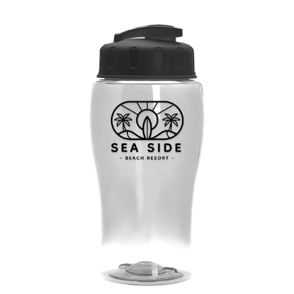 Garyline® Poly+ Jr. Bottle with Flip-Top Lid - 18 oz. - Clear