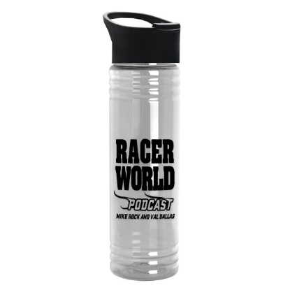 Garyline® Slim Fit Bottle with Pop-Up Lid - 24 oz. - Clear