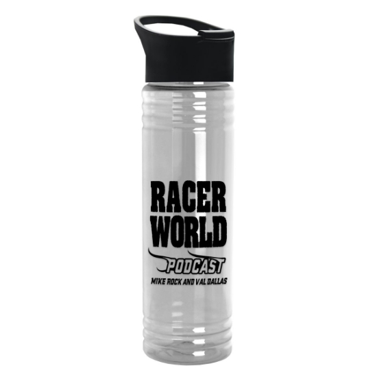 Garyline® Slim Fit Bottle with Pop-Up Lid - 24 oz. - Clear