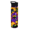 Garyline® Slim Fit Bottle with Pop-Up Lid - 24 oz. - Translucent Violet