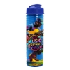 Garyline® Slim Fit Bottle with Flip-Top Lid - 24 oz. - Translucentblyu