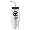 27 Oz. Poly Pure Transparent Sports Bottle w/Straw Lid - Clear