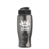 27 Oz. Poly-Pure Transparent Bottle w/Flip Lid - Smoke