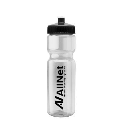 Garyline® Champ Bottle with Push-Pull Lid - 28 oz. - Clear