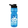 Garyline® Champ Bottle with Drink-Thru Lid - 28 oz. - Translucent Blue