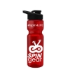 Garyline® Champ Bottle with Drink-Thru Lid - 28 oz. - Translucent Red