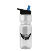 Garyline® Champ Bottle with Flip-Straw Lid - 28 oz. - Clear