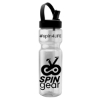 Garyline® Champ Bottle with Flip-Straw, Swivel-Handle Lid - 28 oz. - Clear