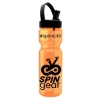 Garyline® Champ Bottle with Flip-Straw, Swivel-Handle Lid - 28 oz. - Translucent Orange