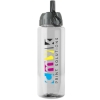 Garyline® Guzzler Bottle with Ring-Straw Lid - 32 oz. - Clear