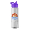 Garyline® Guzzler Bottle with Flip-Straw Lid - 32 oz. - Clear