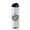 Garyline® Guzzler Bottle with Flip-Top Lid - 32 oz. - Clear