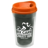 Garyline® Transparent Tumbler with Sip Lid - 16 oz. - Smoke