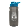 20 Oz. Transparent Sports Bottle w/Drink Thru Lid & Infuser - Smoke