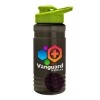 Garyline® Groove Tritan® Shaker Bottle with Drink-Thru Lid and Mixing Ball - 20 oz. - Smoke