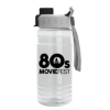 Garyline® Groove Tritan® Bottle with Quick-Snap Lid - 20 oz. - Clear