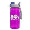 Garyline® Groove Tritan® Bottle with Quick-Snap Lid - 20 oz. - Fuchsia