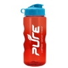 Garyline® Mini Mountain Tritan® Bottle with Infuser and Flip Lid - 22 oz. - Translucent Red
