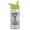Garyline® Mini Mountain Tritan® Bottle with Flip-Straw Lid - 22 oz. - Clear