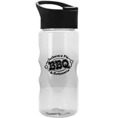 Garyline® Mini Mountain Tritan® Bottle with Pop-Up Lid - 22 oz. - Clear
