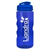 Garyline® Mini Mountain Tritan® Bottle with Flip-Top Lid - 22 oz. - Translucent Blue