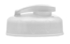 Garyline® Mini Mountain Tritan® Bottle with Flip-Top Lid - 22 oz. - White