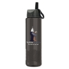 Garyline® Wave Tritan® Bottle with Ring-Straw Lid - 24 oz. - Smoke