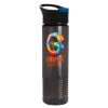 Garyline® Wave Tritan® Bottle with Pop-Up Lid - 24 oz. - Smoke