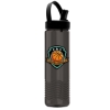 Garyline® Wave Tritan® Bottle with Flip-Straw, Swivel-Handle Lid - 24 oz. - Smoke