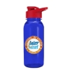 Garyline® Cadet Tritan® Bottle with Drink-Thru Lid - 18 oz. - Translucent Blue