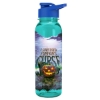 Garyline® Outdoorsman Tritan® Bottle with Drink-Thru Lid - 24 oz. - Translucent Teal