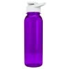 Garyline® Outdoorsman Tritan® Bottle with Drink-Thru Lid - 24 oz. - Translucentvioletl