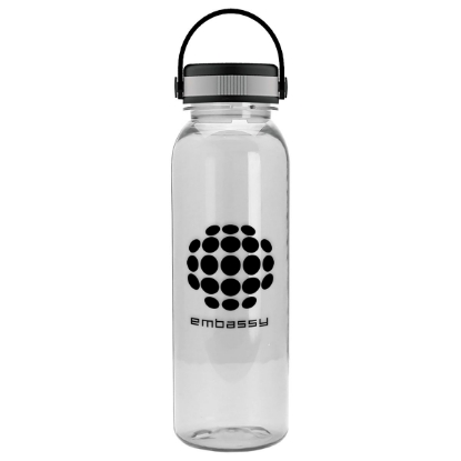 Garyline® Outdoorsman Tritan® Bottle with Grip Lid - 24 oz. - Clear