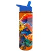 Garyline® Freedom Tritan® Bottle with Flip-Straw Lid - 28 oz. - Translucent Orange