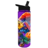 Garyline® Freedom Tritan® Bottle with Flip-Straw Lid - 28 oz. - Translucent Violet