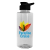 Garyline® Mountaineer Tritan® Bottle with Drink-Thru Lid - 36 oz. - Clear
