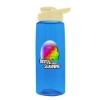 Garyline® Flair Tritan® Bottle with Drink-Thru Lid - 26 oz. - Translucent Blue