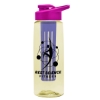 Garyline® Flair Tritan® Bottle with Drink-Thru Lid and Infuser - 26 oz. - Translucent Pastel Yellow