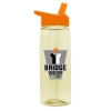 Garyline® Flair Tritan® Bottle with Flip-Straw Lid - 26 oz. - Translucent Pastel Yellow
