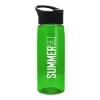 Garyline® Flair Tritan® Bottle with Pop-Up Lid - 26 oz. - Translucent Green