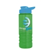 Garyline® Salute Bottle with Drink-Thru Lid - 24 oz. - Translucent Green
