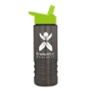 Garyline® Salute Bottle with Flip-Straw Lid - 24 oz. - Smoke