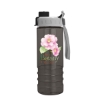 Garyline® Salute Bottle with Quick-Snap Lid - 24 oz. - Smoke